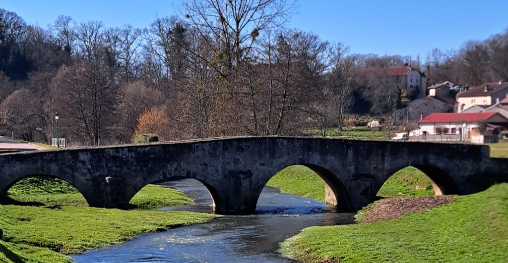 La Saône à Attigny