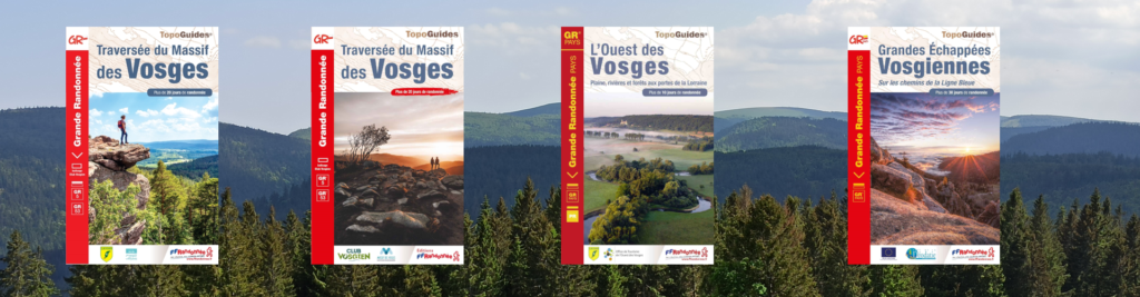 les topo guides du département des Vosges.